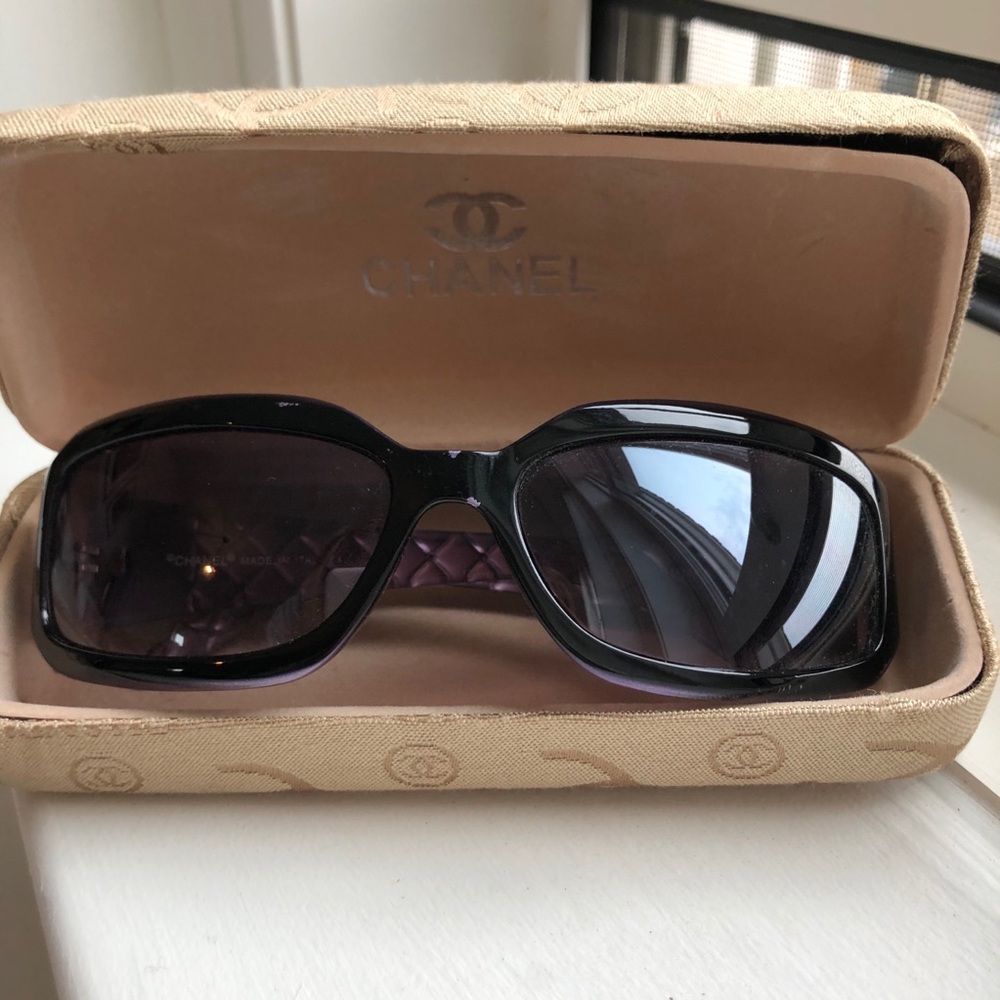 Chanel Sunglasses and Case